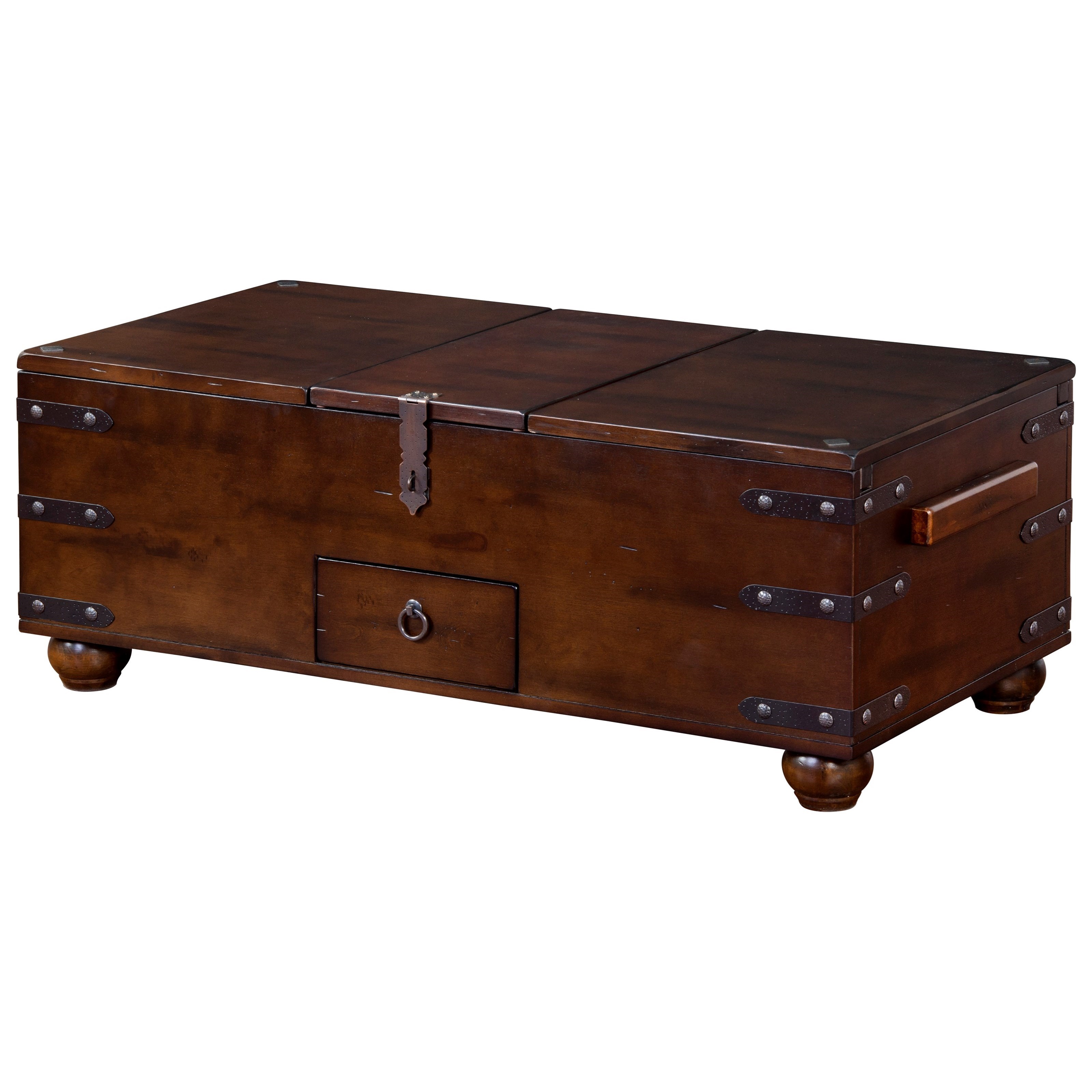 Storage chest on sale coffee table